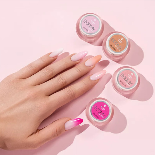 Gel manicure Victoria Vynn BOOMY OMBRE Gel UV/LED magenta - Фото №4