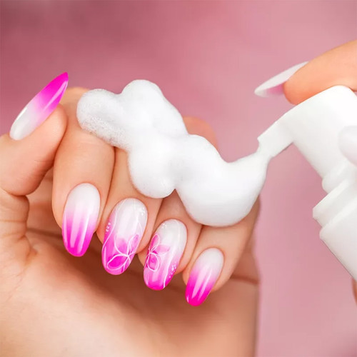 Очищающая пенка после маникюра Victoria Vynn SENSO Love Me HAND WASH CLEANSING SMOOTHING FOAM 200 мл - Фото №3