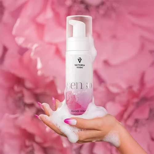 Очищающая пенка после маникюра Victoria Vynn SENSO Love Me HAND WASH CLEANSING SMOOTHING FOAM 200 мл - Фото №5