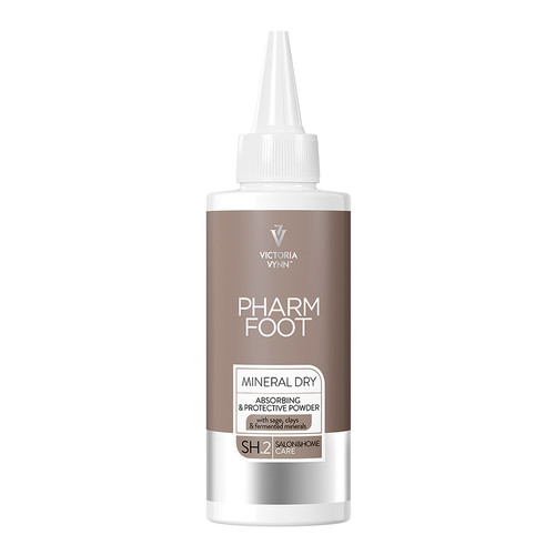 Абсорбирующая и защитная пудра для ног Pharm Foot MINERAL DRY 100 г - Фото №1