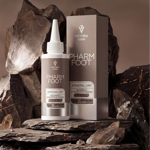 Абсорбирующая и защитная пудра для ног Pharm Foot MINERAL DRY 100 г - Фото №3