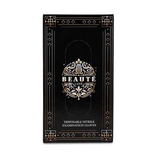 Rękawice nitrylowe Beauty luxe różowe M 50 szt - Фото №4