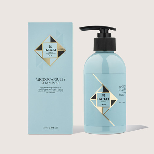 Szampon HADAT MICROCAPSULES SHAMPOO 250 ml - Фото №3