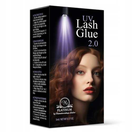 Eyelash glue PLATINUM UV 2.0 Transparent 5 ml - Фото №2