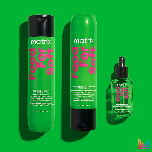 Nawilżający szampon do włosów Matrix FOOD FOR SOFT 300 ml - Фото №3