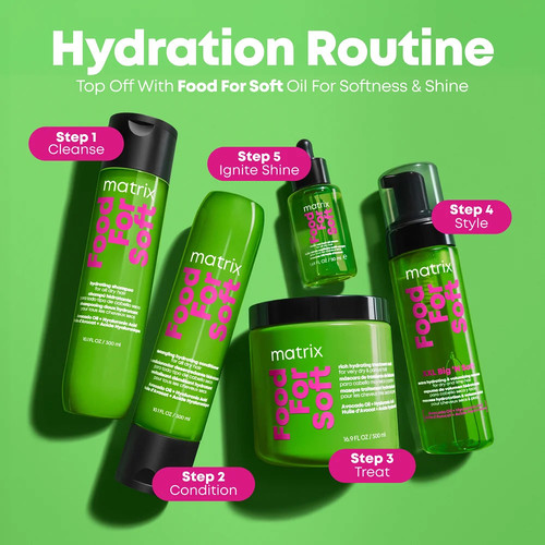 Hair oil Matrix FOOD FOR SOFT 30 ml - Фото №3