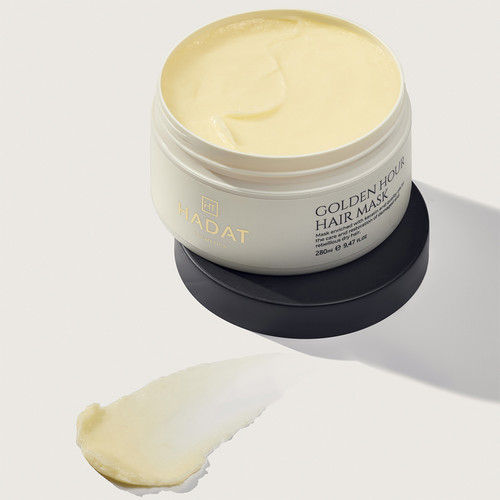 Intensywna maska ​​regenerująca HADAT GOLDEN HOUR HAIR MASK 280 ml - Фото №3