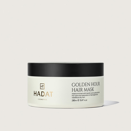 Intensywna maska ​​regenerująca HADAT GOLDEN HOUR HAIR MASK 280 ml - Фото №5