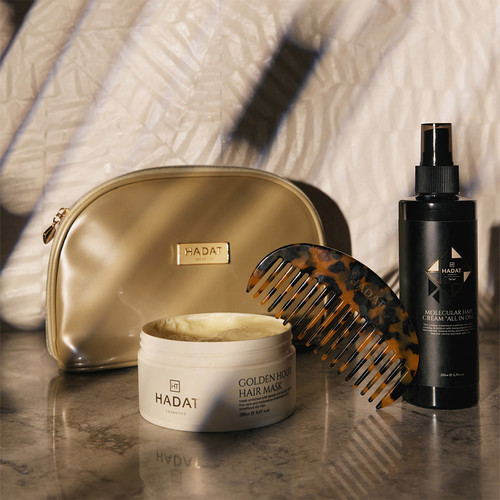 Intensywna maska ​​regenerująca HADAT GOLDEN HOUR HAIR MASK 280 ml - Фото №6