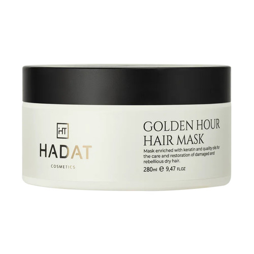 Intensywna maska ​​regenerująca HADAT GOLDEN HOUR HAIR MASK 280 ml - Фото №1