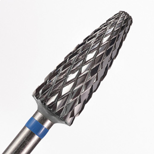 Cutter for manicure DARK TVS 02 carbide blue corn - Фото №2