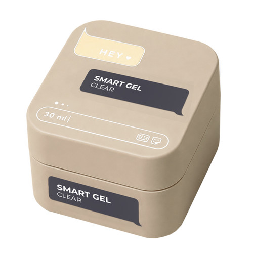 Zel budujący do przedłużania paznokci HEYLOVE Smart Gel Clear 30 ml - Фото №1