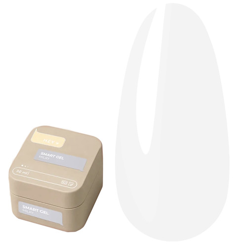 Zel budujący do przedłużania paznokci HEYLOVE Smart Gel Milky 30 ml - Фото №1