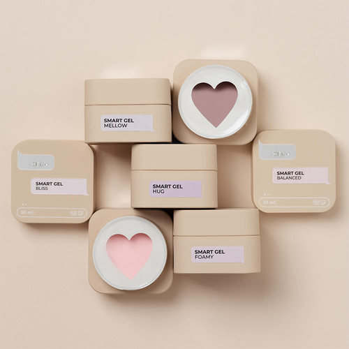 Zel budujący do przedłużania paznokci HEYLOVE Smart Gel Warm 30 ml - Фото №3