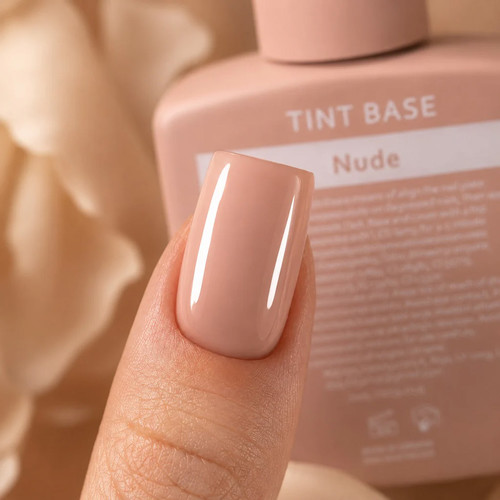 Baza hybrydowa HEYLOVE Tint base Nude NUDE 15 ml - Фото №4