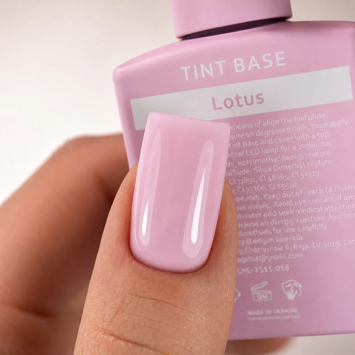 Baza hybrydowa HEYLOVE Tint base Awaking Lotus gorący róż 15 ml - Фото №2