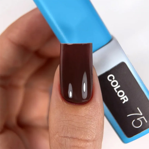 Gel polish LUNA color 75 red-brown 8 ml (047-2123-1125) - Фото №3