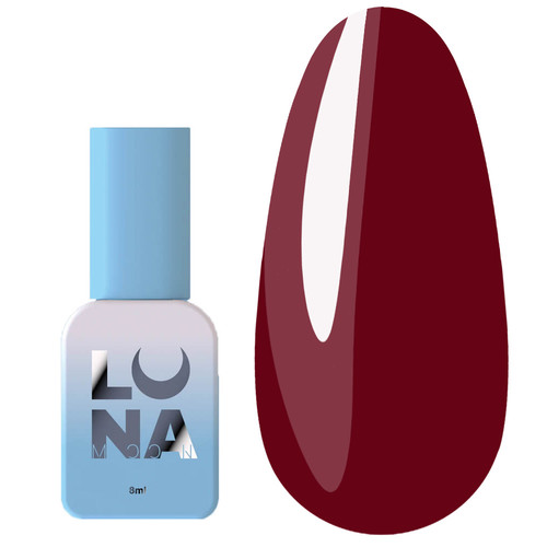Gel polish LUNA Color Kiss 262 dark burgundy stained glass 8 ml (047-4489-1264) - Фото №1