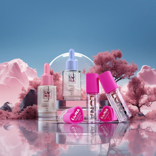 Dry cuticle oil LUNA Photoshop with strawberry and cream scent 5 ml (325-2756) - Фото №6