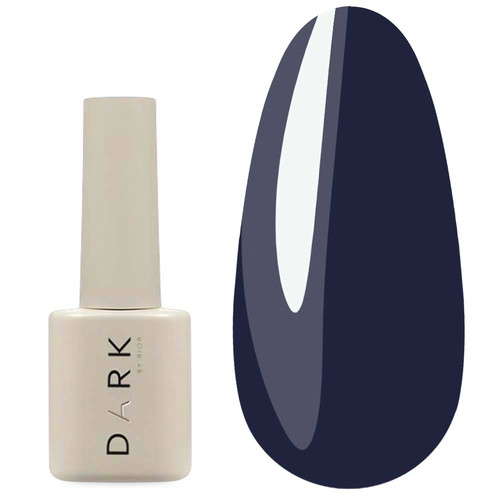 Lakier hybrydowy DARK 188 ciemnoniebieski indygo 6 ml - Фото №1