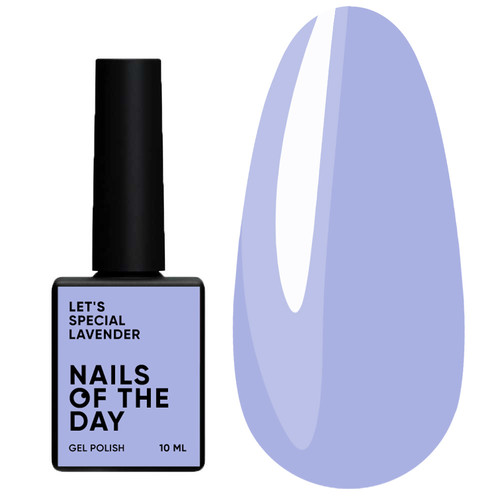 SALE Гель-лак NAILSOFTHEDAY Let's special lavender, 10 мл - Фото №1