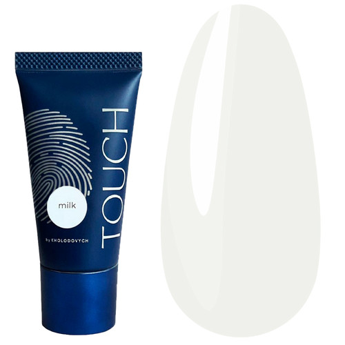 Akrylożel w tubce TOUCH Polygel Milk mlekowy 30 ml - Фото №1