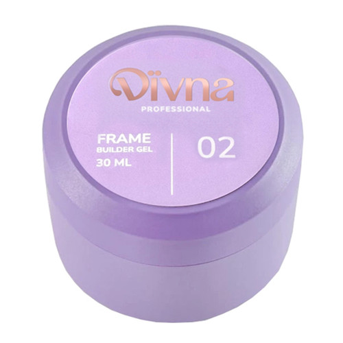 Żel budujący DIVNA Frame Builder Gel 02 przezroczysty 30 g - Фото №1