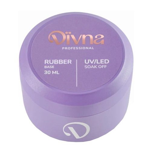 Baza hybrydowa DIVNA Rubber Base przezroczysta 30 ml