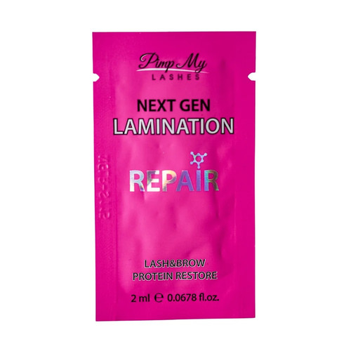 Eyelash and eyebrow lamination solution Pimp My Lashes Next Gen Lamination Repair Sachet 2 ml - Фото №1