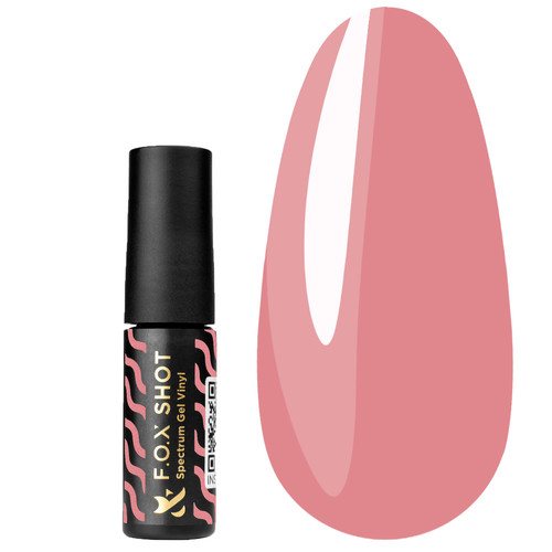 SALE F.O.X SHOT Spectrum Gel Vinyl 085 гель-лак 5 мл розовый