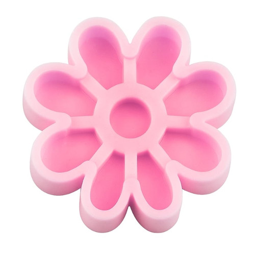 Disposable Flower-Shaped Glue Holders Pimp My Lashes Pink - Фото №1