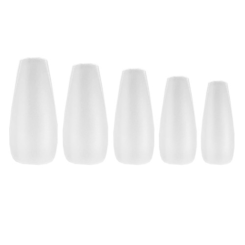 Żelowe tipsy do paznokci LUNA Gel Tips Coffin Long 240 szt - Фото №1