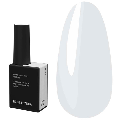 Baza hybrydowa BIBLIOTEKA Cover base 02 Milk mlekowy 10 ml - Фото №1