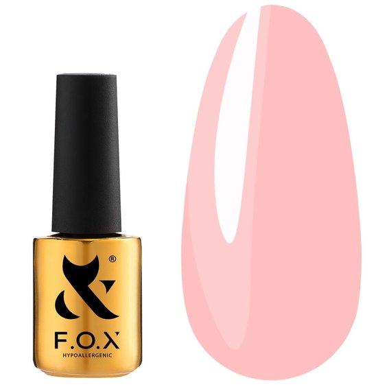 Lakier hybrydowy FOX Spectrum 006 biały-koral 7 ml - Фото №1