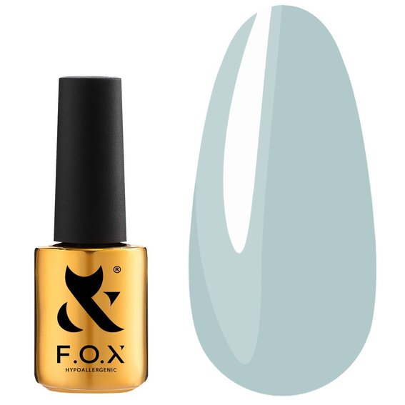 Lakier hybrydowy FOX Spectrum 020 niebieski 7 ml (0096244) - Фото №1