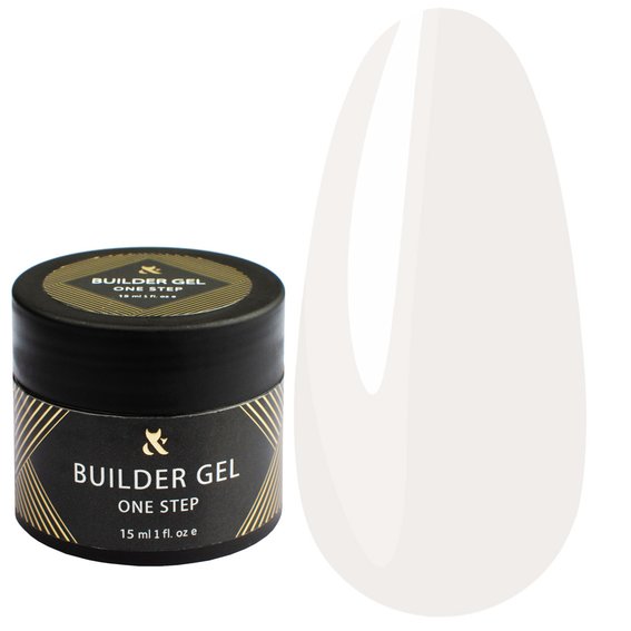 F.O.X Builder gel One step Clear кристально прозрачный 15 мл