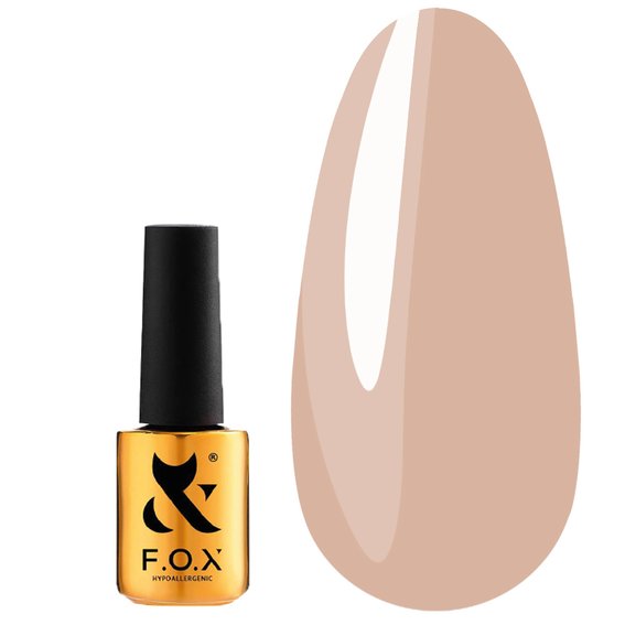 Lakier hybrydowy FOX Touch 001 beżowy 7 ml - Фото №1