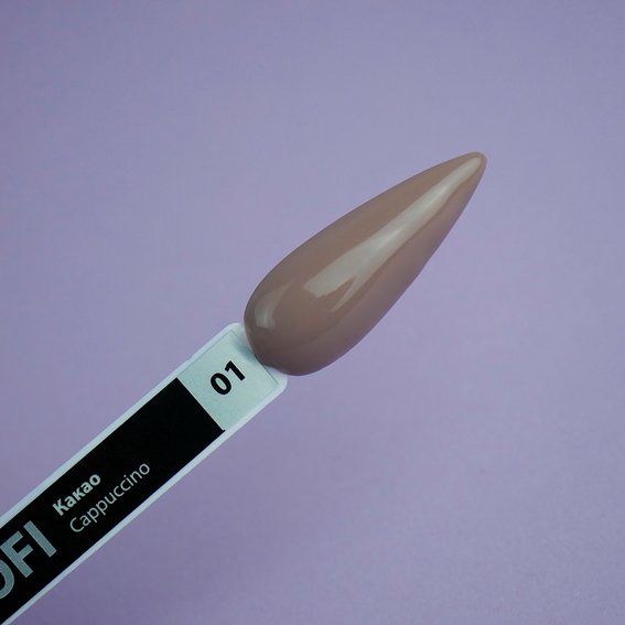 Lakier hybrydowy TUFI profi PREMIUM Cappuccino  01 Kakao 8ml (0102583) - Фото №2