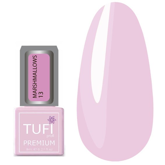 Гель-лак TUFI profi PREMIUM Marshmallows 13 восход 8мл (0102490) - Фото №1