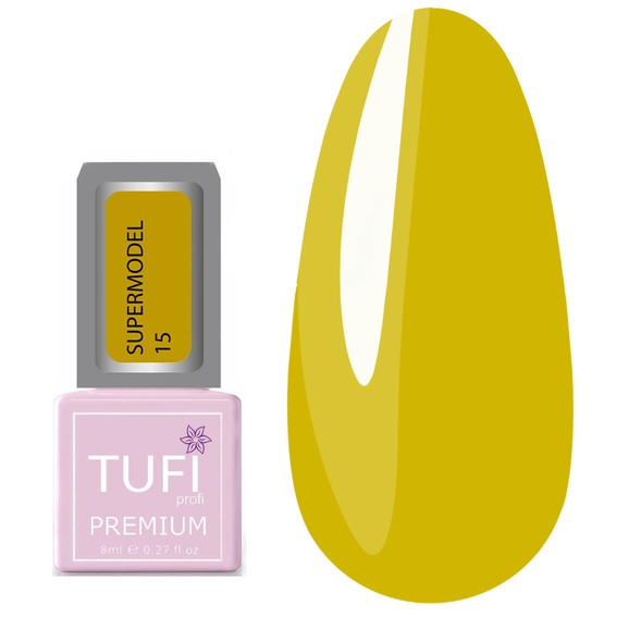 Гель-лак TUFI profi PREMIUM Supermodel 15 Эшли 8мл (0121236) - Фото №1