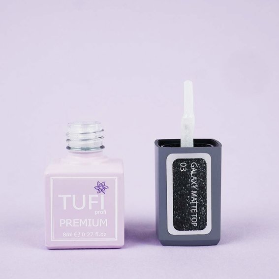 Топ TUFI profi PREMIUM Galaxy Matte Top 03 Вега 8 мл (0133941) - Фото №3