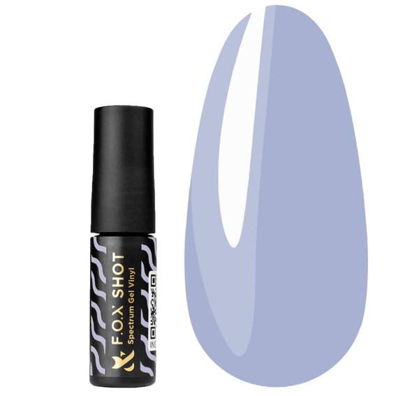 F.O.X SHOT Spectrum Gel Vinyl 054 гель-лак 5 мл нежно-голубой