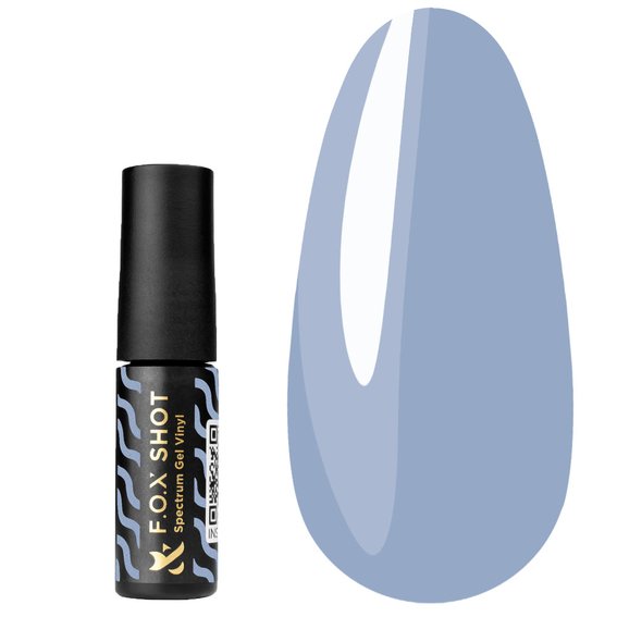 F.O.X SHOT Spectrum Gel Vinyl 100 гель-лак 5 мл голубой