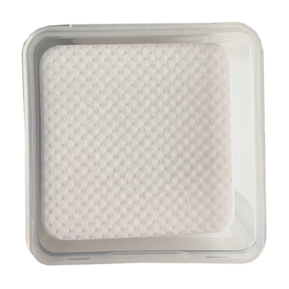 Waciki bezpyłowe TUFI profi  PREMIUM  LUX Cotton 5x5 cm 200 szt (0096484) - Фото №2