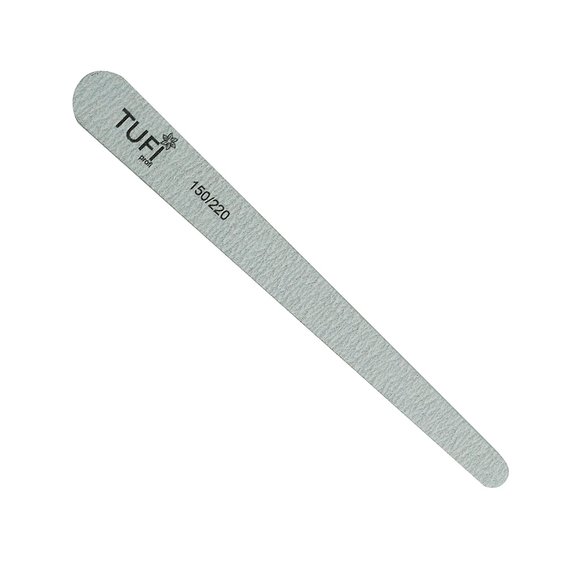 Пилка для ногтей TUFI profi  PREMIUM на полиуретановой основе 150/220, 17.8 cм 1 шт (0102946) - Фото №1