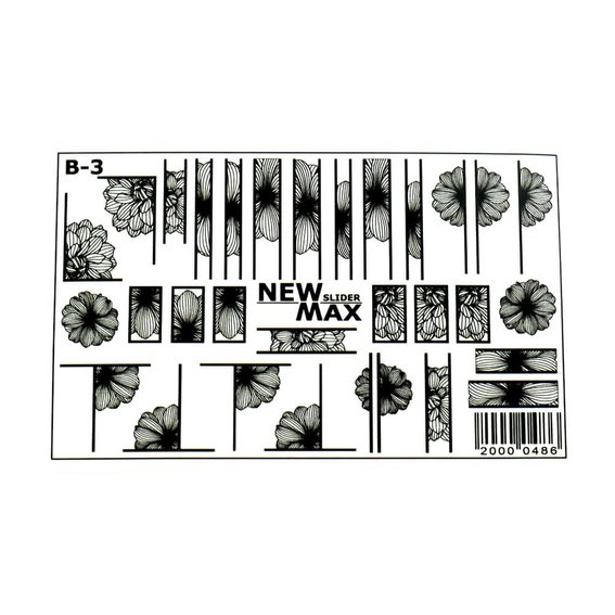 Слайдер NEW MAX B-3 цветы