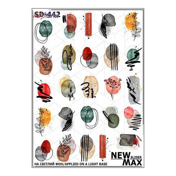 Slider design NEW MAX SD-442 abstraction