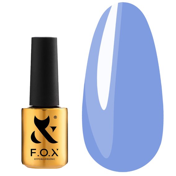 Lakier hybrydowy FOX Spectrum gold 060 pastelowy niebieski, 7 ml