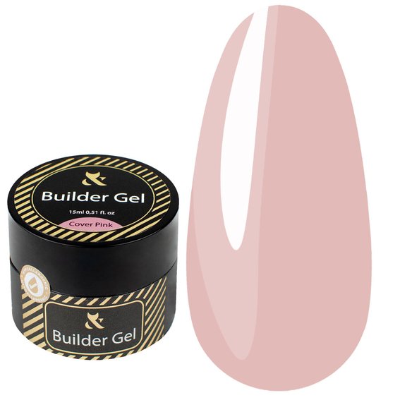 Żel przedłużający FOX Builder gel Cover Pink, 30 ml
