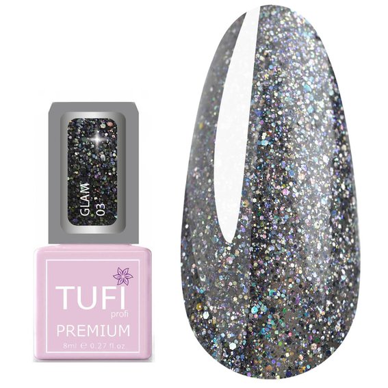 Гель-лак TUFI profi PREMIUM Glam 03 Андромеда 8 мл (0121683) - Фото №1